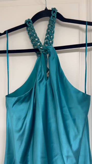 Jason Wu/ Elegant Blue Halter Dress