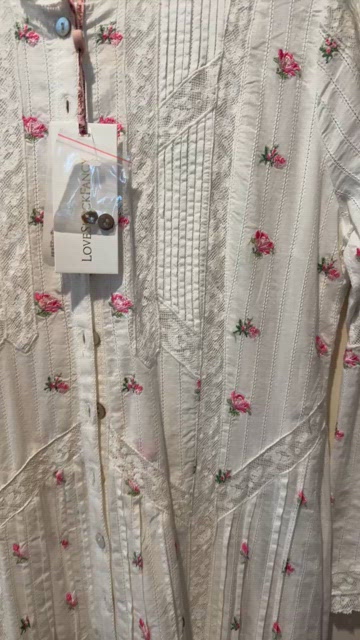NWT Avin Cotton Embroidered Midi Love Shack Fancy