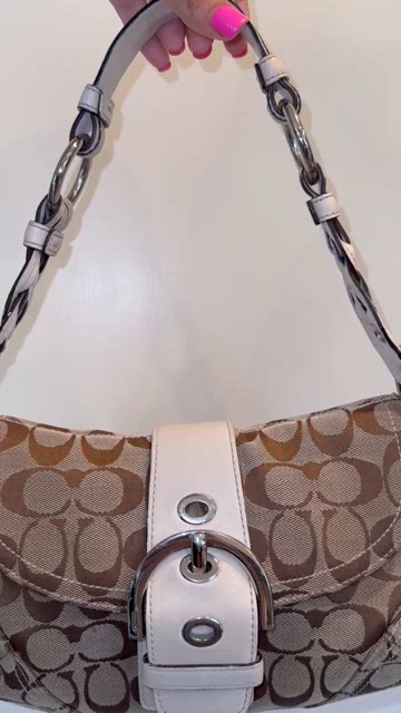 Coach | Bags | Vintage Y2k Coach 671 Soho Signature Buckle Hobo