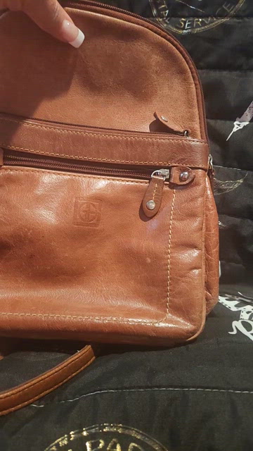 Giani Bernini | Bags | Giani Bernini Brown Leather Backpack  display picture 3