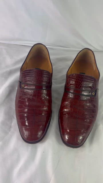 Bally | Shoes | Bally Forte Ii Brown Alligator Mens Penny  display picture 1