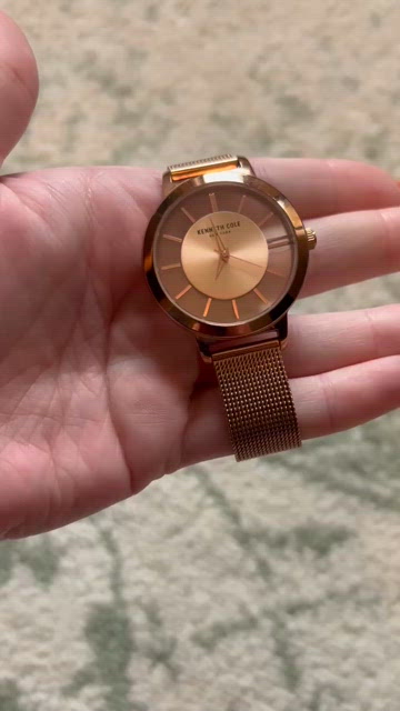 Kenneth Cole | Accessories | Kenneth Cole Womens Rose Gold  display picture 1