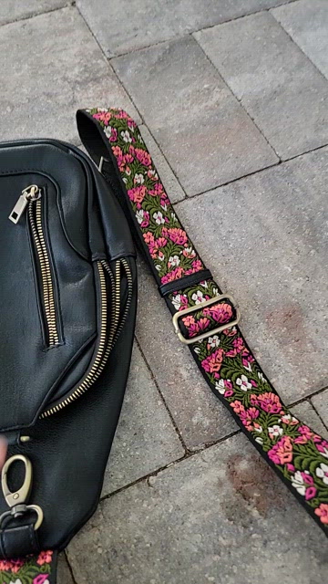 Antik Kraft | Bags | Antik Kraft Sling Bag With Floral  display picture 1