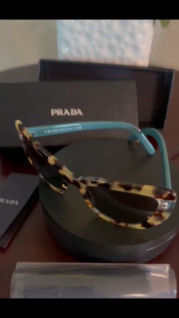 Prada | Accessories | Authentic Prada Tortoisecheetah Cat  display picture 1