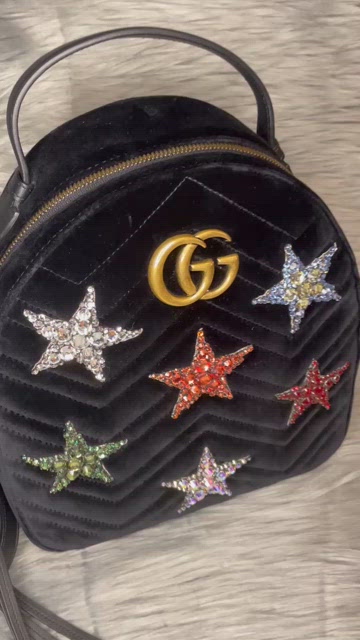EUC GUCCI Quilted Suede Marmont Backpack Gucci | Bags | Euc Gucci Quilted Suede Marmont Backpack  main image 4