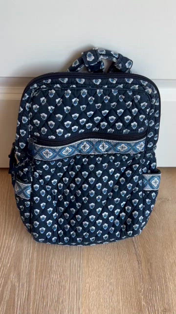 Vera Bradley Nantucket Navy Blue Patterned Mini Backpack Vera Bradley | Bags | Vera Bradley Nantucket Backpack Navy  main image 2