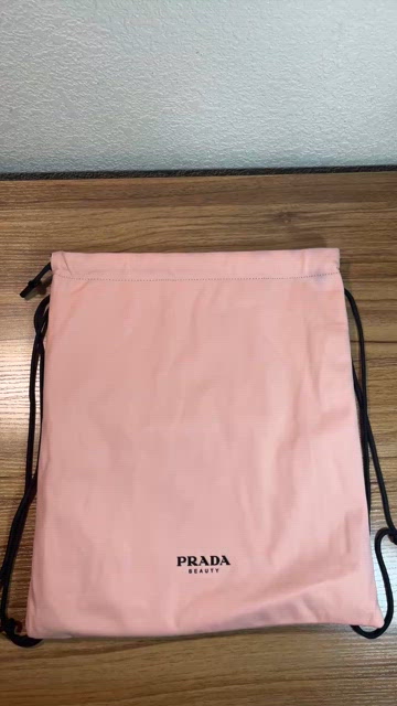 Prada Beauty Paradoxe Reversible Backpack Pink & Black Satin 16”x14” New GWP Prada | Bags | Prada Beauty Paradoxe Reversible Backpack  main image 2