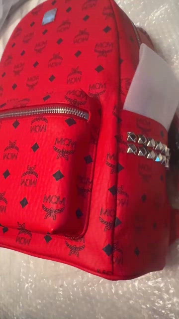 MCM Scarlet Backpack with Silver Accents MCM | Bags | Mcm Scarlet Backpack With Silver Accents | Poshmark main image 3