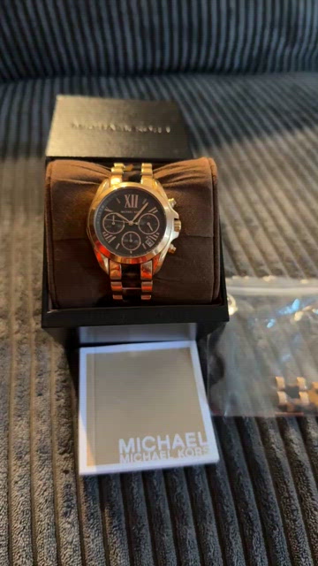 Michael Kors Two-Tone Rose Gold and Brown&Black Tortoise Watch Michael Kors | Accessories | Michael Kors Twotone Rose Gold  main image 2