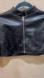 Black Cropped Leather Jacket