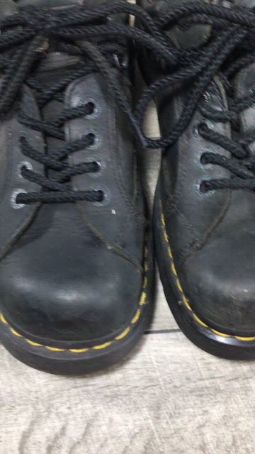 Dr. Martens Doc Air Wair 7A16 Industrial Chunky Black Leather Men Shoe Size US 9 Dr. Martens Doc Air Wair 7A16 Industrial Chunky Black  main image 4