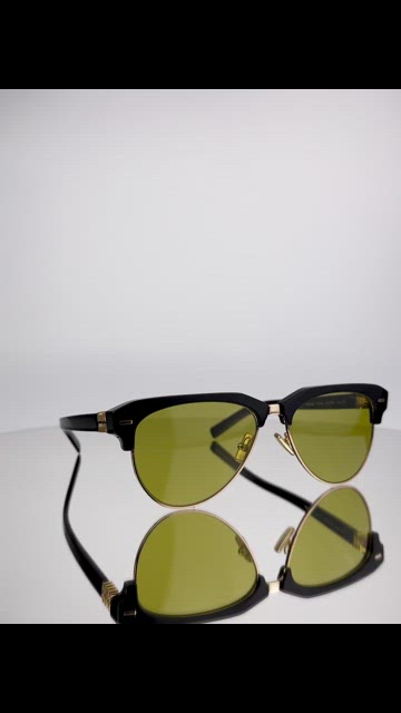 Miu Miu Women Sunglasses Black Olive Green Browline MU09ZS RUNWAY 1AB07O NEW Miu Miu | Accessories | Miu Miu Women Sunglasses Black Olive  main image 2