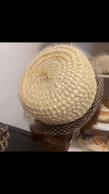Vintage | Accessories | Vintage White Pillbox Hat Union Made  display picture 3