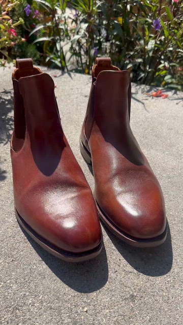 Allen Edmonds Liverpool Chelsea Dress Boot Dark Olive 9.5D Limited Rare Allen Edmonds | Shoes | Allen Edmonds Mens Leather Liverpool  main image 4