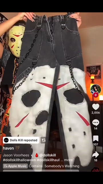 Dolls Kill | Jeans | Dolls Kill Friday The 3th Jason Vile