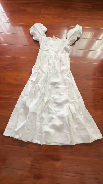 chinese dress ladies Reformation Cherry Marella Linen Dress main image 1