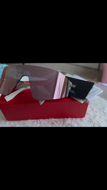 Fendi | Accessories | Fendi Mirrored Shield Sunglasses  display picture 1