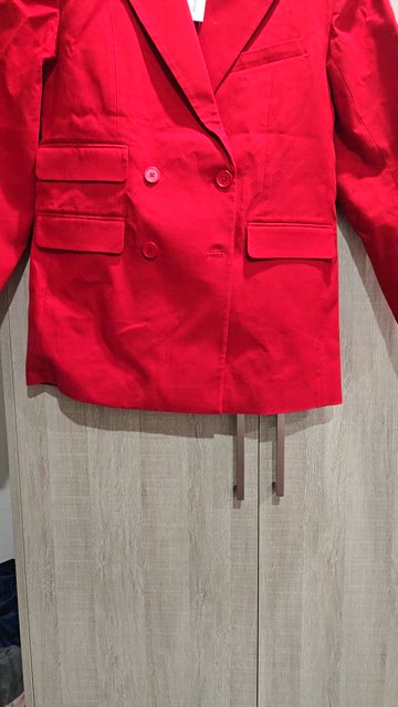 naked wardrobe | Jackets & Coats | Naked Wardrobe Vibrant Red Naked Wardrobe Boyfriend Blazer 赤 廃盤