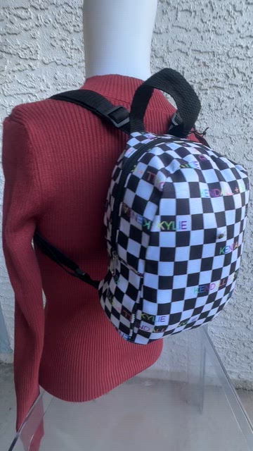 Kendall + Kylie Checkered Mini Backpack-brand new-never used-with a tag Kendall & Kylie | Bags | Kendall Kylie Checkered Mini  main image 3