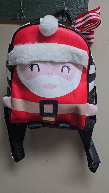 Betsey Johnson | Bags | Luv Betsey Johnson Santa Claus Mini  display picture 1