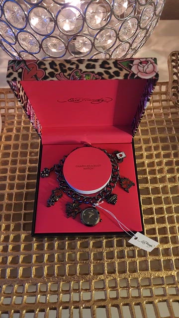 Ed Hardy | Jewelry | New Ed Hardy Charm Watch Bracelet New  display picture 1