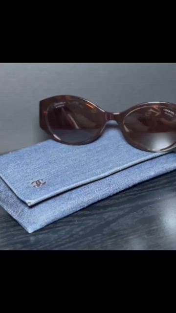 CHANEL Polarized Denim Sunglasses 5405-A (53-19) (Pre-owned, Authentic & Rare) CHANEL | Accessories | Chanel Polarized Denim Sunglasses  main image 3