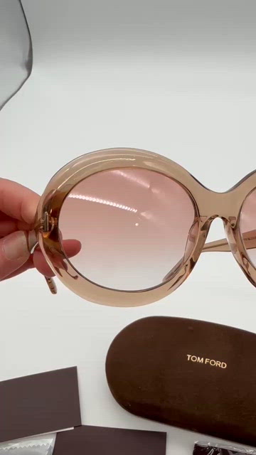 Tom Ford | Accessories | Tom Ford Oversized Pinkbrown  display picture 1