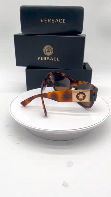 VERSACE Polarized Sunglasses, FULL INCLUSION, BOX CASE COA Versace Hard Case Premium Black – Maxi-Brillian main image 4